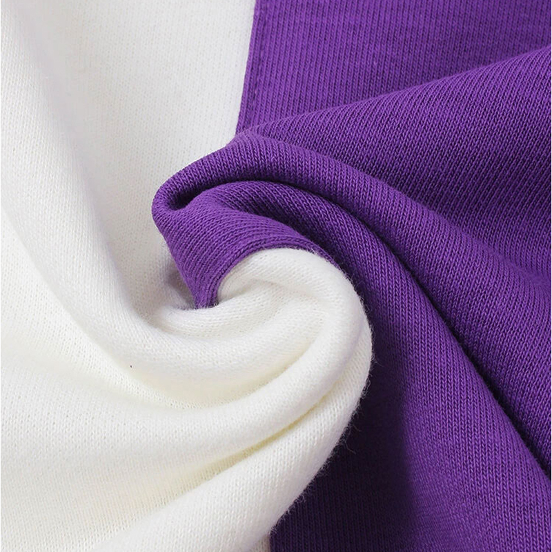 White & Purple Sweatshirts
