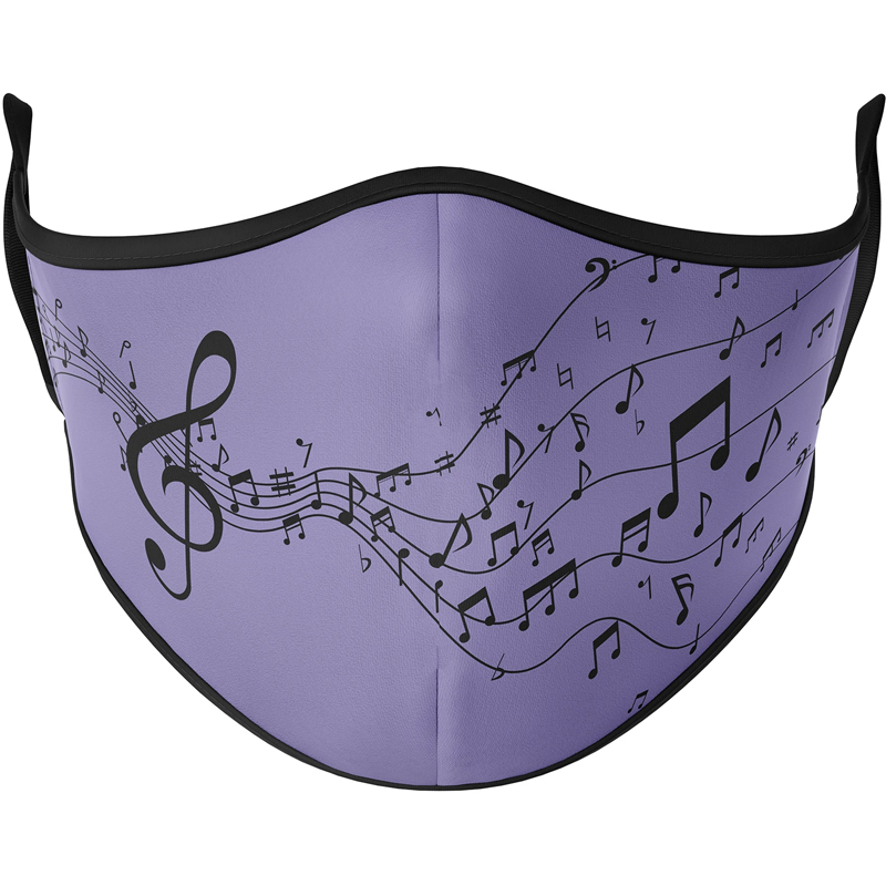 Treble Clef Reuseable Face Masks