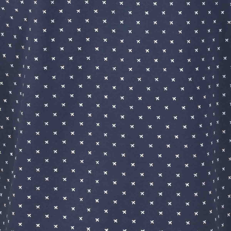 Printed Contrast Collar Polo Shirts